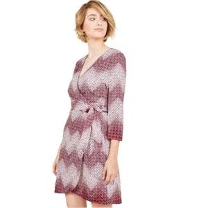 ModCloth Women's Red Transformation Tutorial Wrap Dress Medium